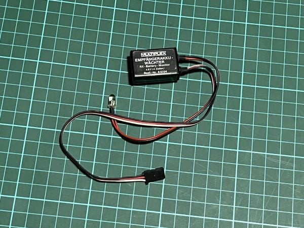 Battery Monitor For RX. Multiplex.  (Code R025)