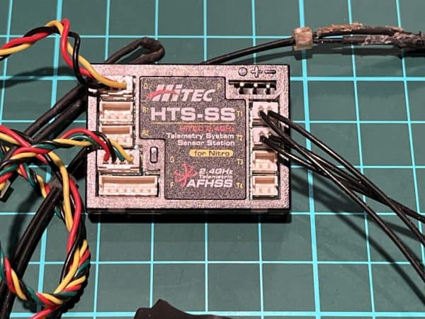 Hitec HTS-SS Talemetry System Sensor Station. Used  2.4GHZ  (Code-R005)