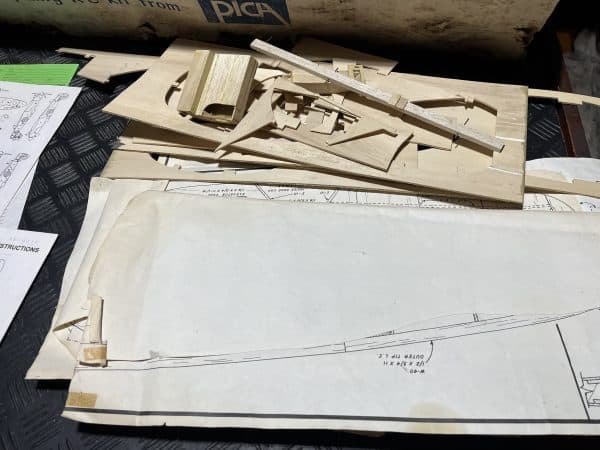 Spitfire 1/5 Scale.  Pica Kit. Needs To Be Completed. (Code 031) - Image 11