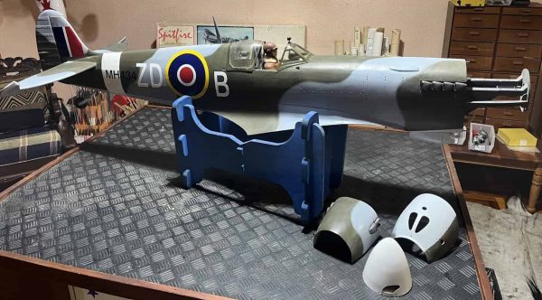 Spitfire 1/5 Scale.  Pica Kit. Needs To Be Completed. (Code 031) - Image 8