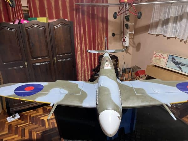 Spitfire 1/5 Scale.  Pica Kit. Needs To Be Completed. (Code 031) - Image 6