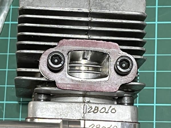 JC 28cc Gas Engine. Has Been Run (CODE E037) - Image 3