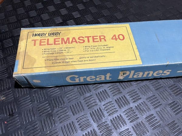 Great Planes Telemaster 40 Builders Kit. Code (043)