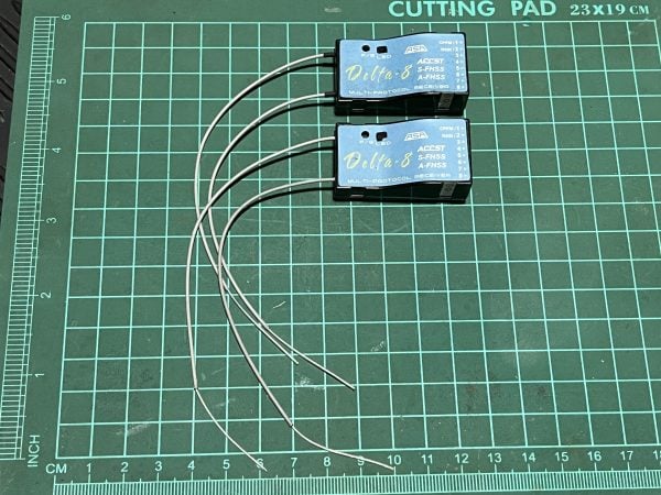 Delta 8 ASA 8 CH Multi Protocol FR-Sky Receiver. (Code 050) - Image 2