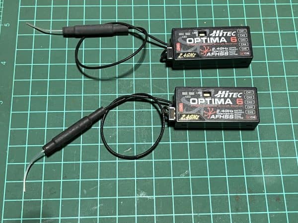 Hitec Optima 6 CH Receiver. (Code 052)