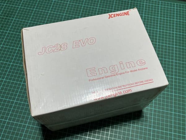 JC 28cc EVO Gas Engine.  New In Box  (Code E067) - Image 2