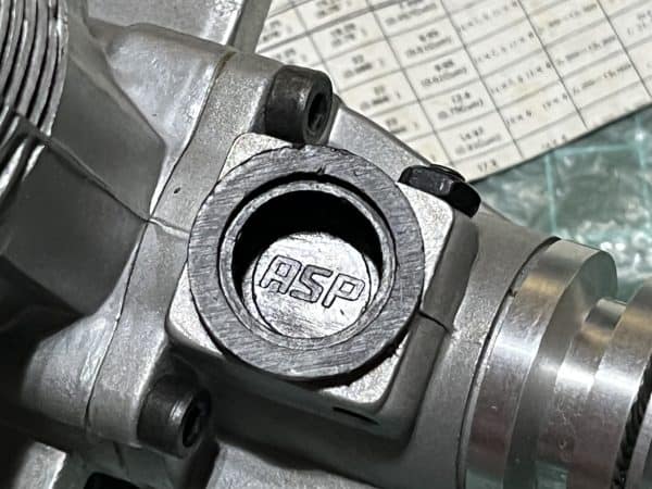 ASP 75 Nitro Engine. New In Box.(Code N064) - Image 8
