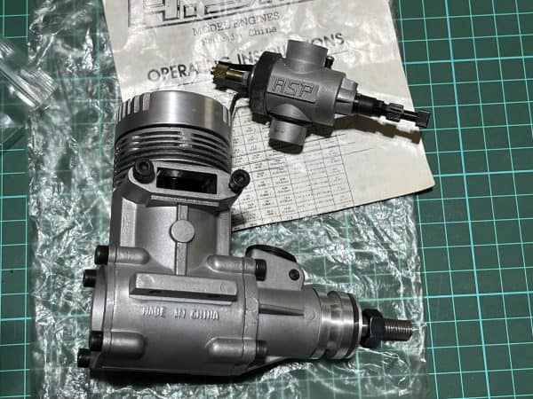 ASP 75 Nitro Engine. New In Box.(Code N064) - Image 10