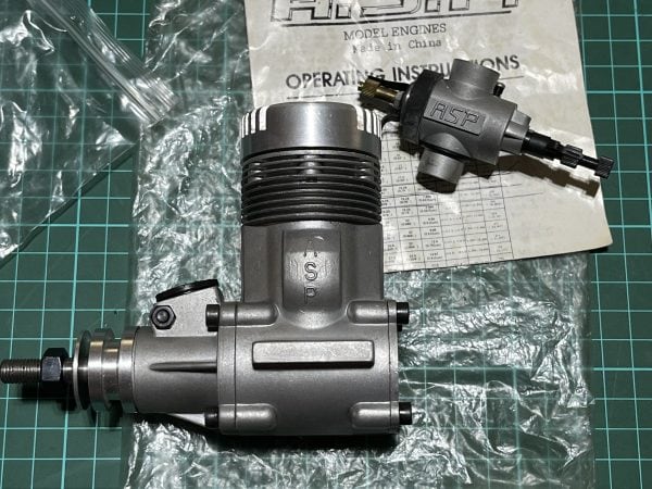 ASP 75 Nitro Engine. New In Box.(Code N064)