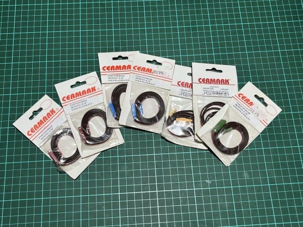 Cermark Gold Plated Servo Extensions. 600mm (Code 083)