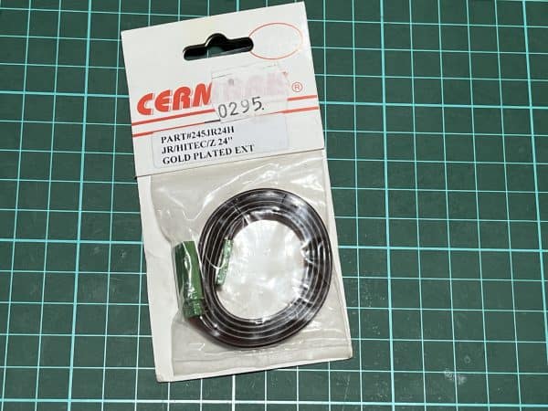 Cermark Gold Plated Servo Extensions. 600mm (Code 083) - Image 2