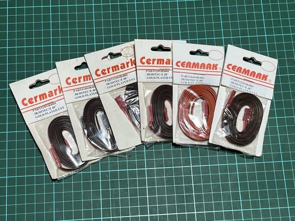 Cermark Gold Plated Servo Extention 1.2M (CODE082)