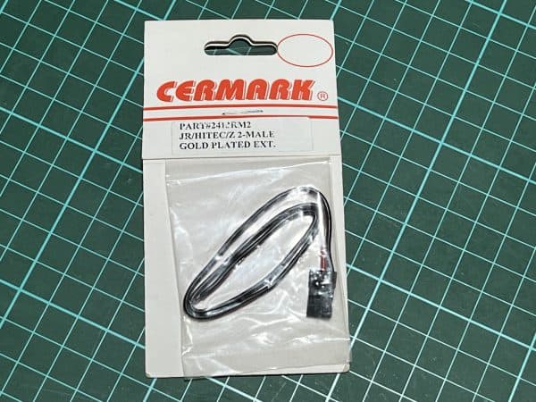 Cermark Gold Plated JR/Hitec Servo Leads. (Code 079) - Image 2