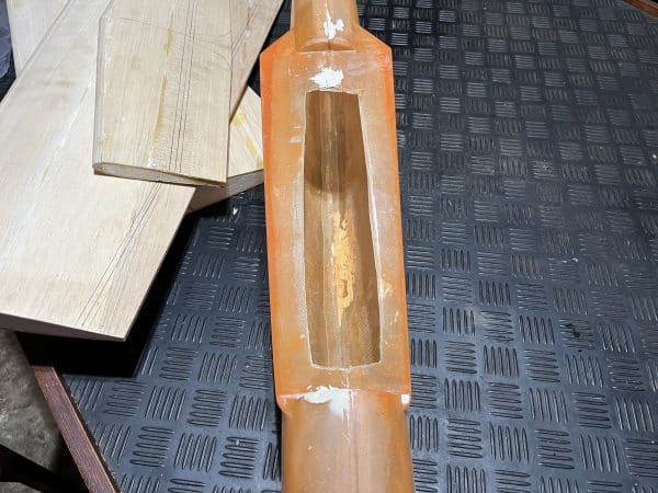 Short Kit. Composite Fuselage and foam core wings. Looks like a P51 Type racer. Unknown Kit. (Code 090) - Image 6