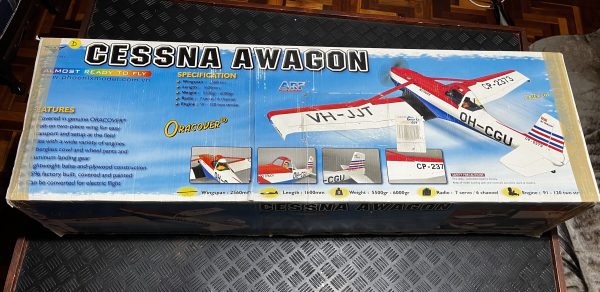 CESSNA AWAGON.  Phoenix Models. ARF. New In Box.  (Code 104)