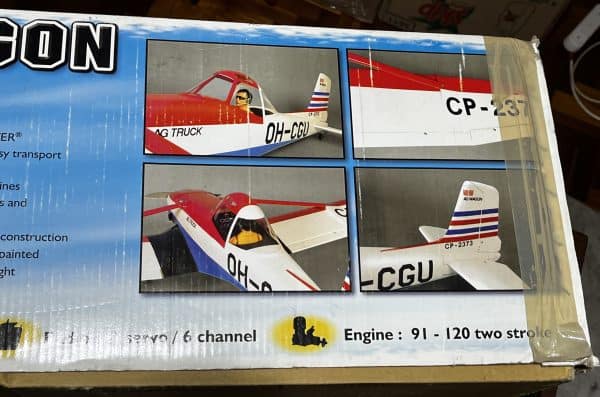 CESSNA AWAGON.  Phoenix Models. ARF. New In Box.  (Code 104) - Image 3