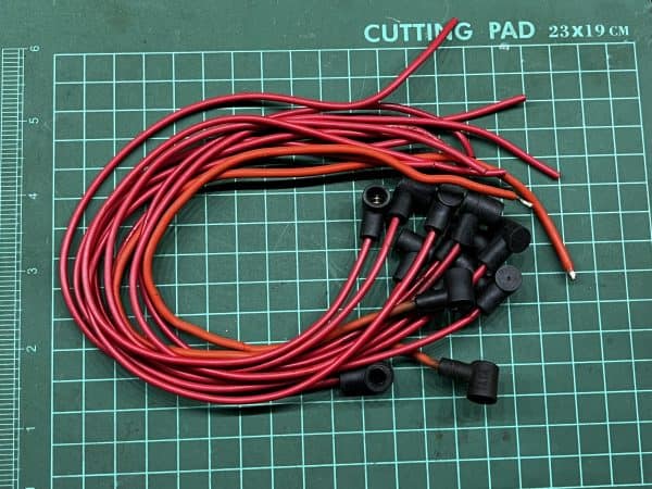 Glowplug Extension leads with clip on plug (Code105)