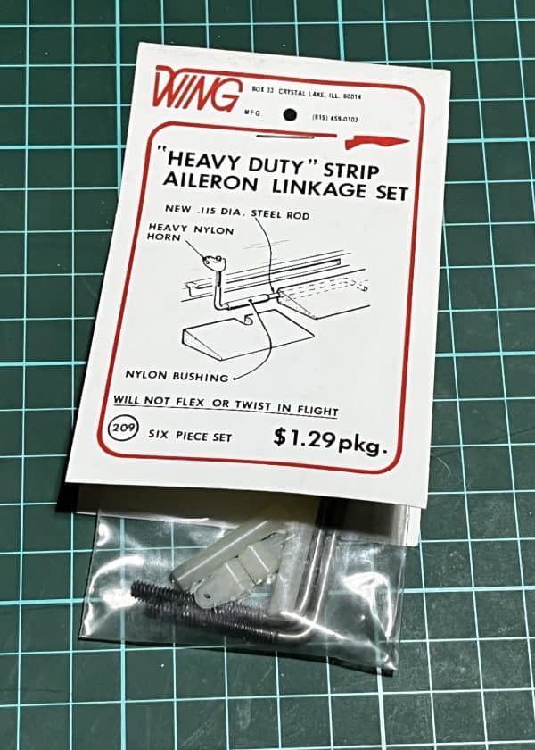 Aileron Control Horn Set. (Code 128)