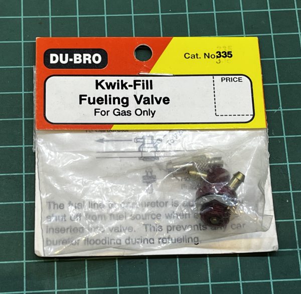 Kwik Fill Fueling Valve. Gas Du-Bro. (Code 132)
