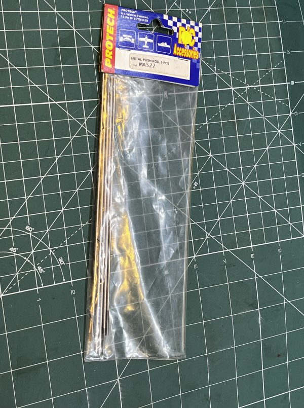 Metal Push Rod. Threaded. MA522 (Code139) - Image 3