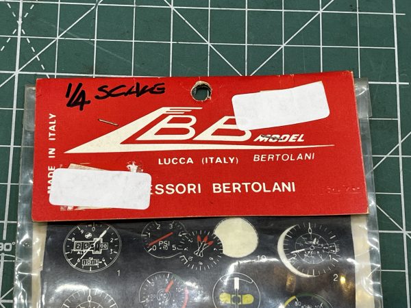 1/4 Scale Instruments. Lucca Bertulani, Made In Italy (Code153) - Image 2