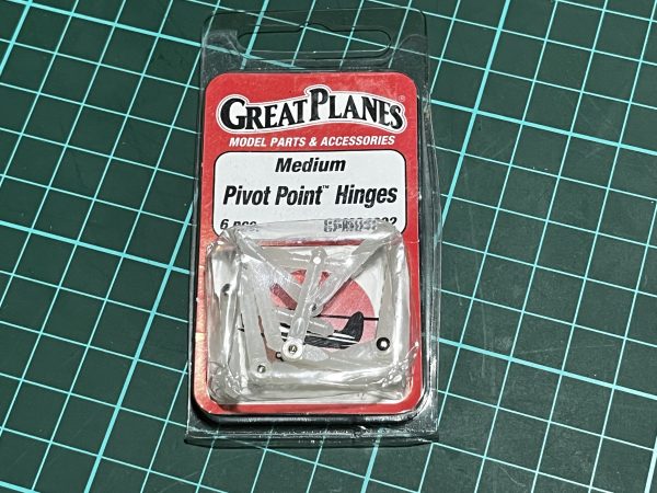Pivot Point Hinge.  Medium. (6pcs) (Code 174)