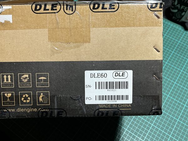 DLE 60 TWIN.  In Original Box.  With Mufflers And Ignition. (Code 157) - Image 2