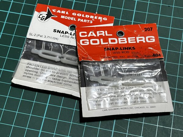 Carl Goldberg Snap Links. (Code 182)