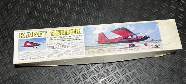 SIG Kadet Senior Trainer.   Classic RC Trainer Kit  (Code 202) - Image 2