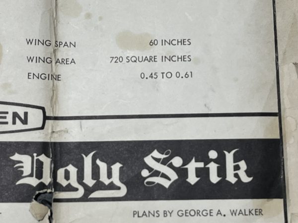 DAS UGLY STIK Old Classic JENSEN KIT. Original Design  By Phil Kraft. (Code203) - Image 5