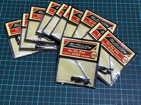 Su-Pr-Products. Complete Nyrod Hardware. (Code 217)