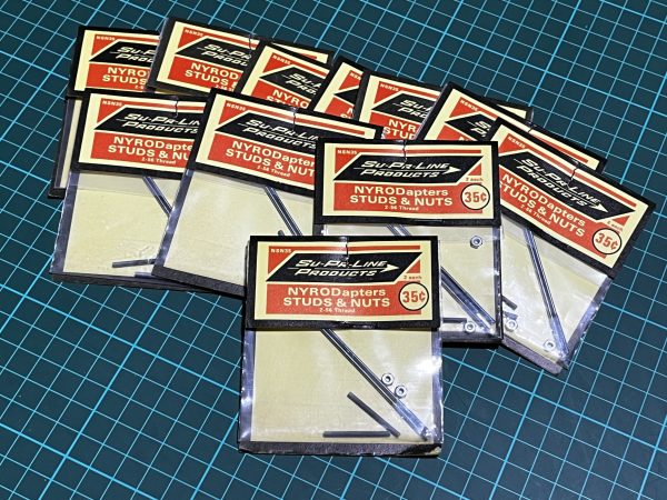 Su-Pr-Line Nyrod Studs And Nuts. -56 Thread (Code 219)