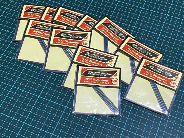NYRODaptors 2-56Thread-1/16 Rod. (Code 220)