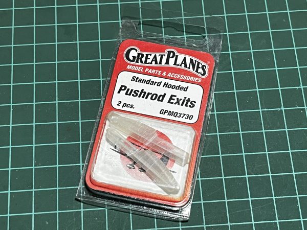 Pushrod Exits . Great Planes. 2Pc (CODE 229)