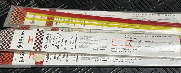 Sullivan Gold - n - Rods. 2 rods. Flexible (CODE 263)