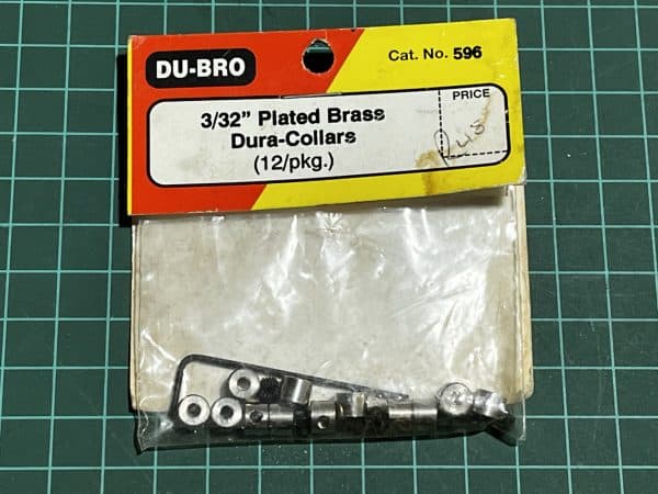 Du-Bro Dura- Collars 12pc. 3\32" (CODE 272)