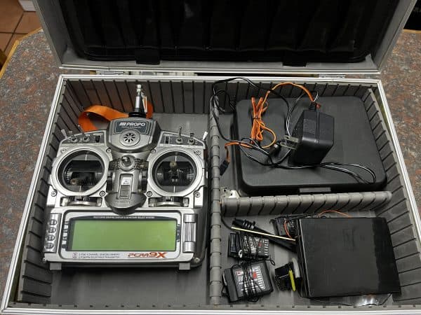 JR PROPO PCM9X. With Spectrum 2.4 Module And Receiver. (Code 287)