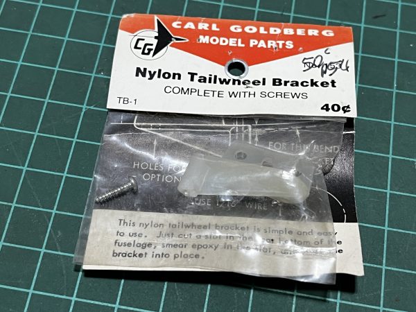 Tailwheel Bracket Nylon. (Code 301)