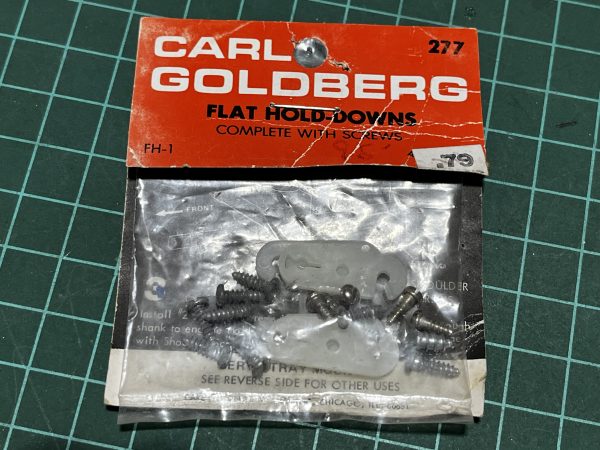 Carl Goldberg Hold Downs. (CODE 302)