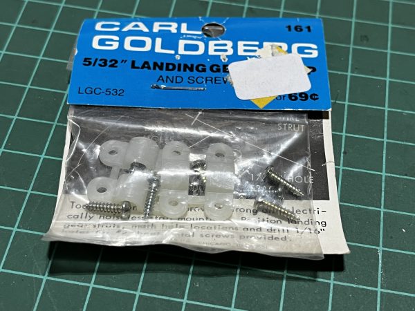 Landing Gear Straps. Carl Goldberg. (Code 304)