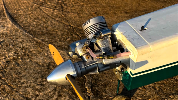 Scratch-Built Middle Stik. Enya 60III. (60 Size) (Code 317) - Image 4