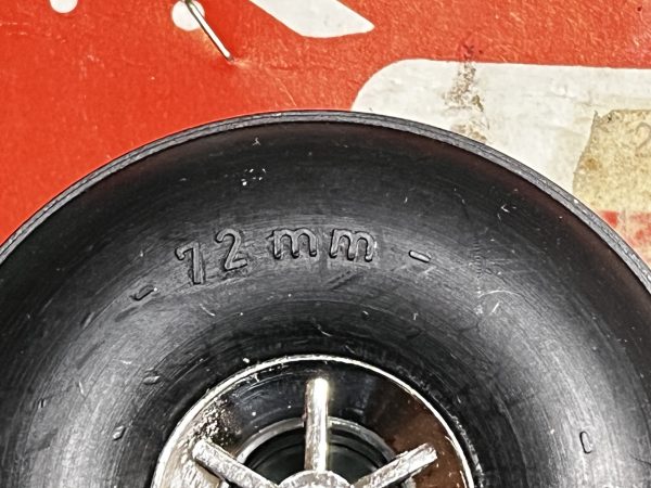 Prodotti Italian Made soft Treaded wheels. 72 mm (Code357) - Image 2