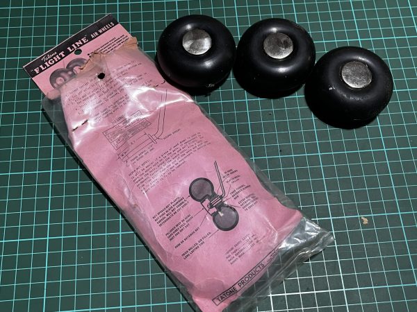 Tatone Flight Line Neoprene Air Filled Scale Wheels. 2-1/4" (Code 358)