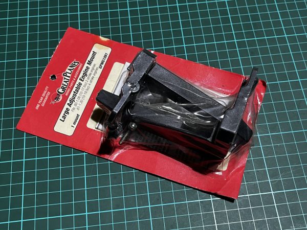 Great Planes Engine Mount. Large Adjustable. Nylon. For 60 to 120 Size (Code 369)