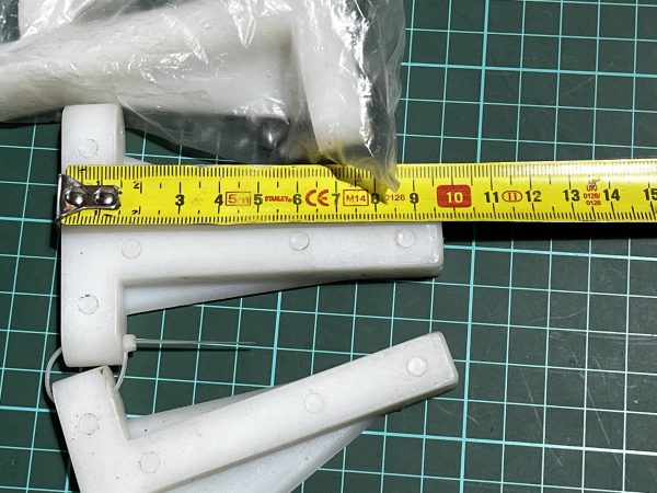 White Nylon Engine Mounts (Code 382) - Image 2