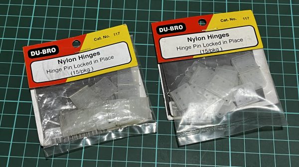 Du-Bro Pin Locked Hinges Standard. (Code 399)