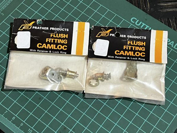 Camlock Flush Fittings For Cowl or Hatch. (Code 414)