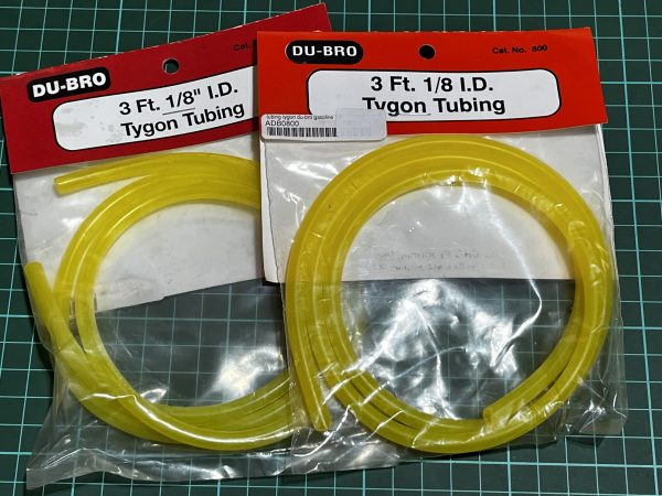 Du-Bro Tygon Tubing 3ft 1/8 ID (Code 433)