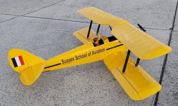 Great Planes Tiger Moth. Used Model With OS 91 FS Surpass Engine (Code 441) - Image 5