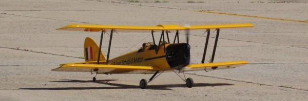 Great Planes Tiger Moth. Used Model With OS 91 FS Surpass Engine (Code 441)
